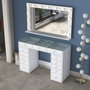 Hanah Home Mesa de Maquillaje BJ197 - 5175 con 13 Focos